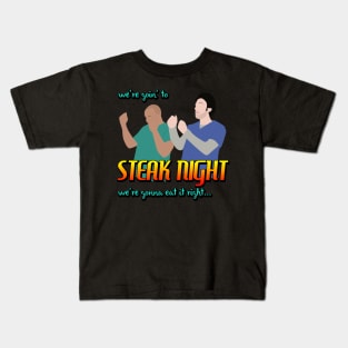 Steak Night Kids T-Shirt